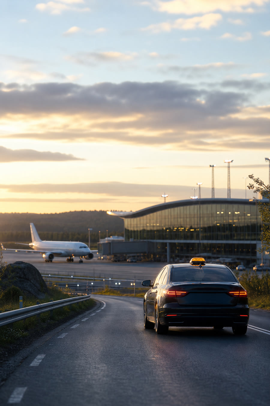 Taxiairport flygtaxi